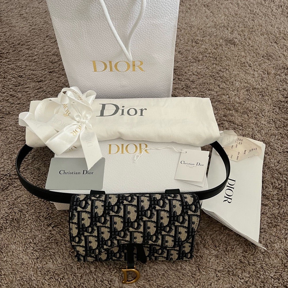 Dior Saddle waist bag